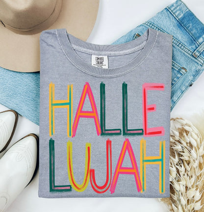 HALLELUJAH WORD ART