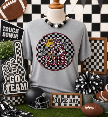CHEERLEADER BAG TAGS - MAROON BUNDLE