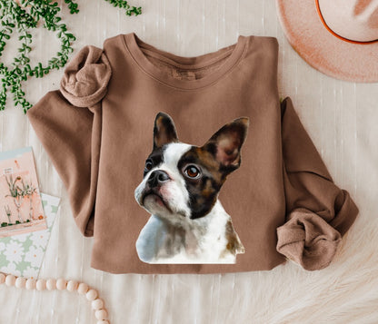 NEEDLEPOINT PETS BOSTON TERRIER 2