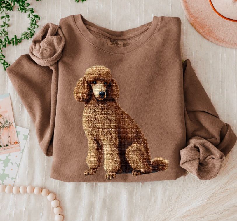 NEEDLEPOINT PETS POODLE 2