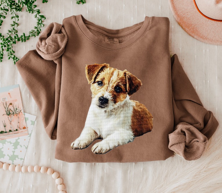 NEEDLEPOINT PETS JACK RUSSEL