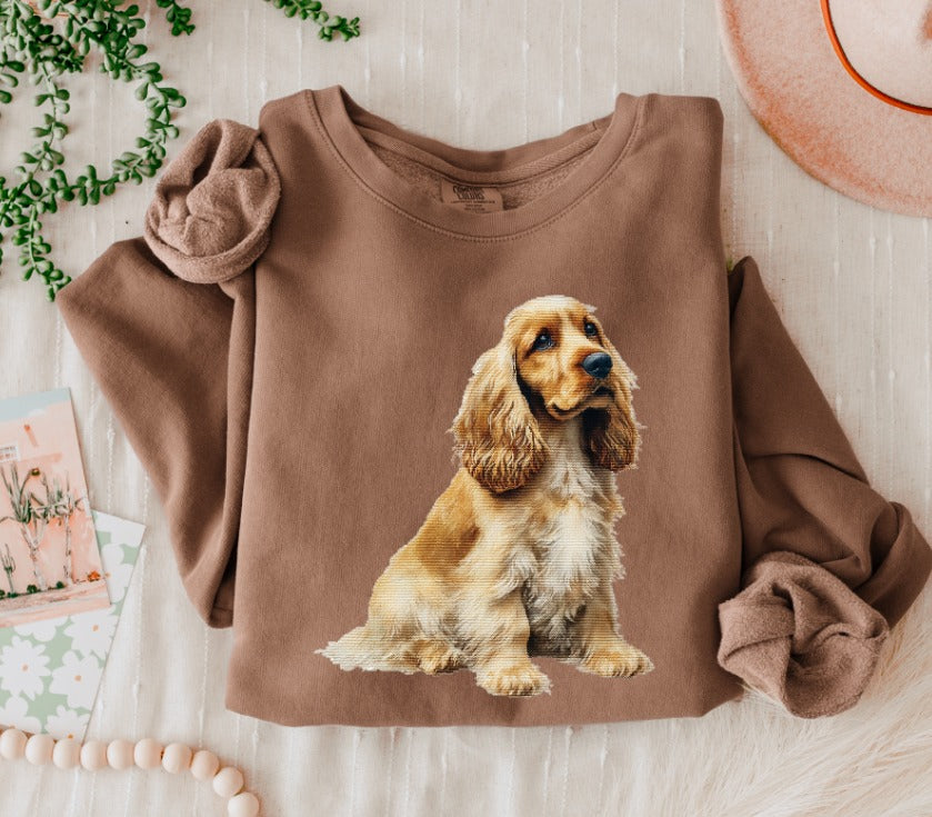 NEEDLEPOINT PETS COCKER SPANIEL 2