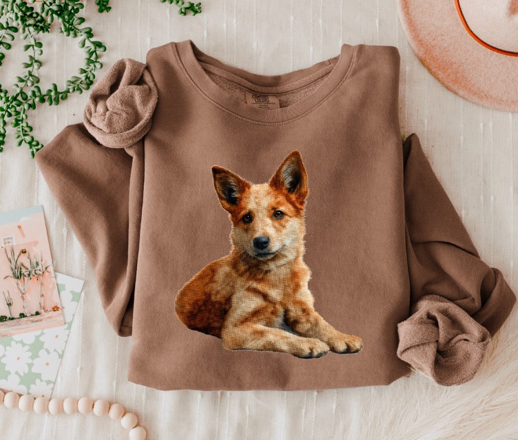 NEEDLEPOINT PETS RED HEELER