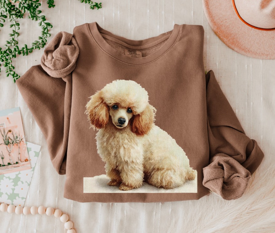NEEDLEPOINT PETS POODLE