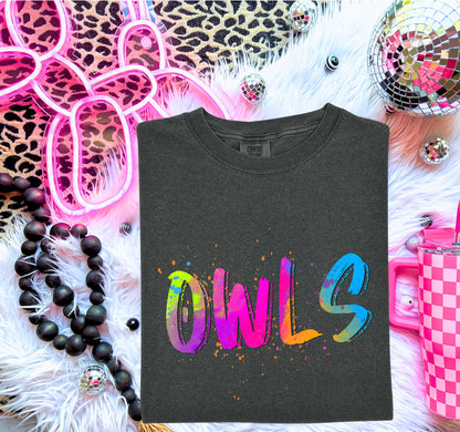NEON MASCOTS Owls