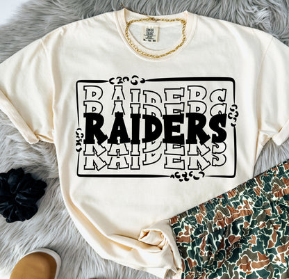 STACKED MASCOTS Raiders