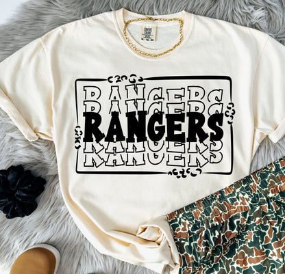 STACKED MASCOTS Rangers