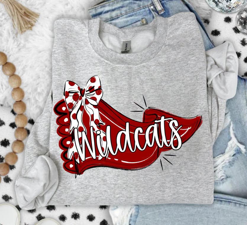 PENNANTS AND BOWS MASCOT CUSTOM - SCRIPT LETTERING