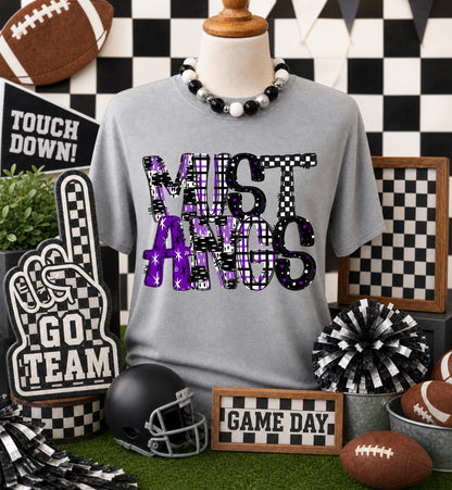 GAME DAY MASCOTS - PURPLE - CHOOSE YOUR MASCOT