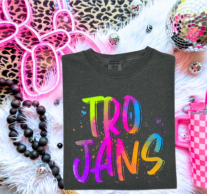 NEON MASCOTS Trojans
