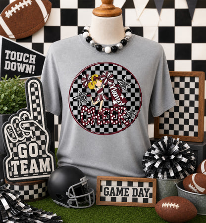 CHEERLEADER BAG TAGS - MAROON BUNDLE