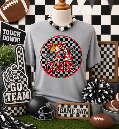 CHEERLEADER BAG TAGS - RED BUNDLE