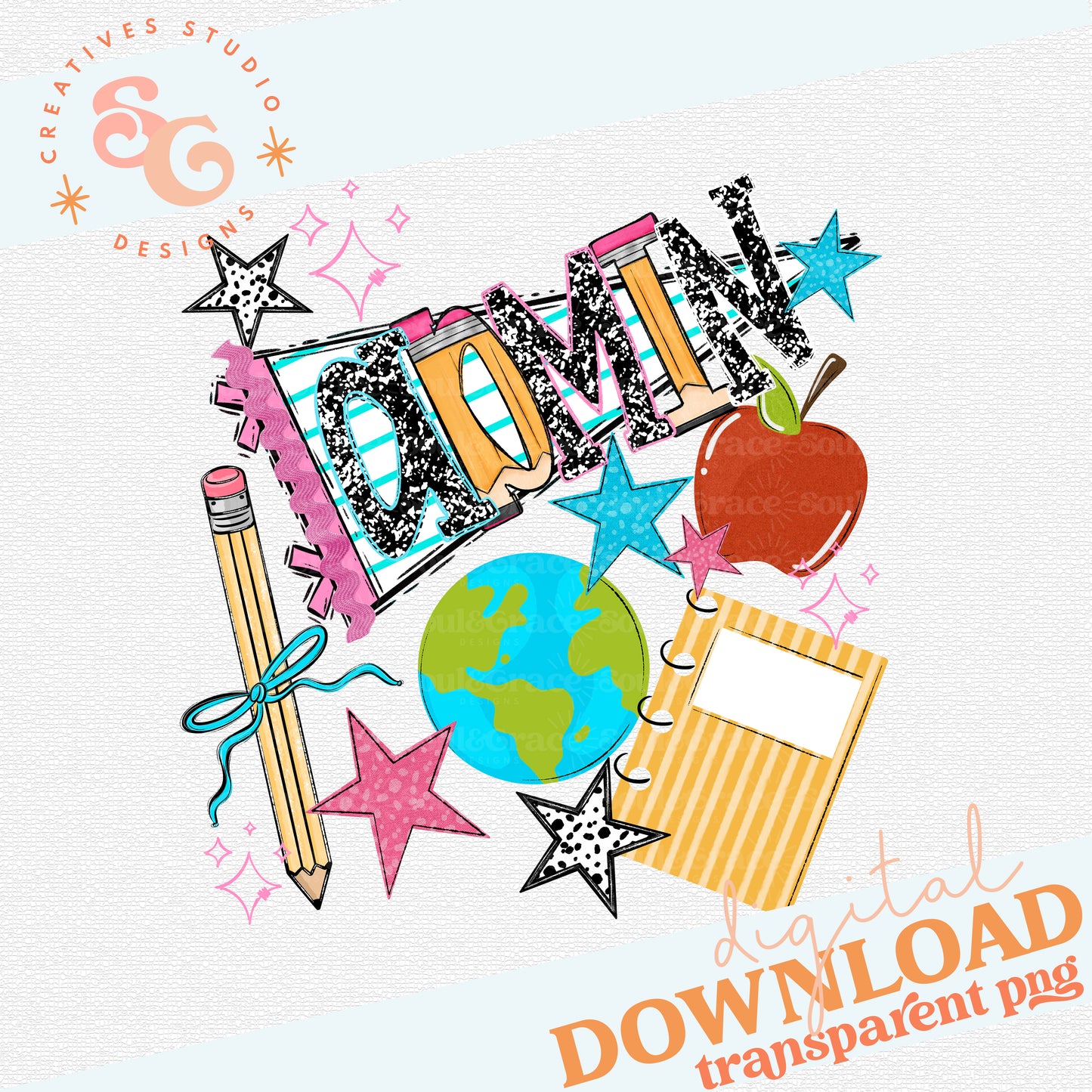 BACK TO SCHOOL NAME PENNANT ADMIN