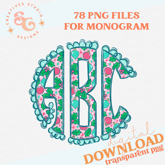 CHEERFUL AND CHECKED MONOGRAM