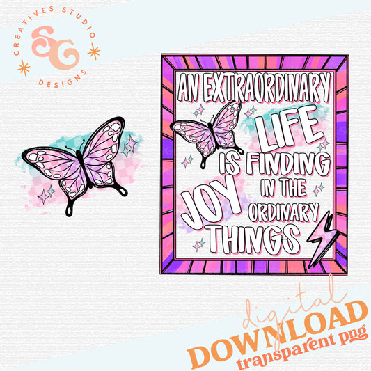 AN EXTRAORDINARY LIFE IS FINDING JOY IN THE ORDINARY THINGS