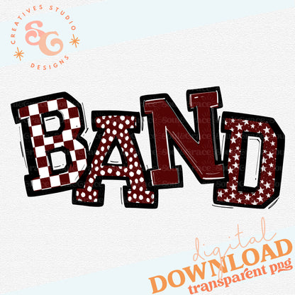 BAND SO SPORTY MAROON