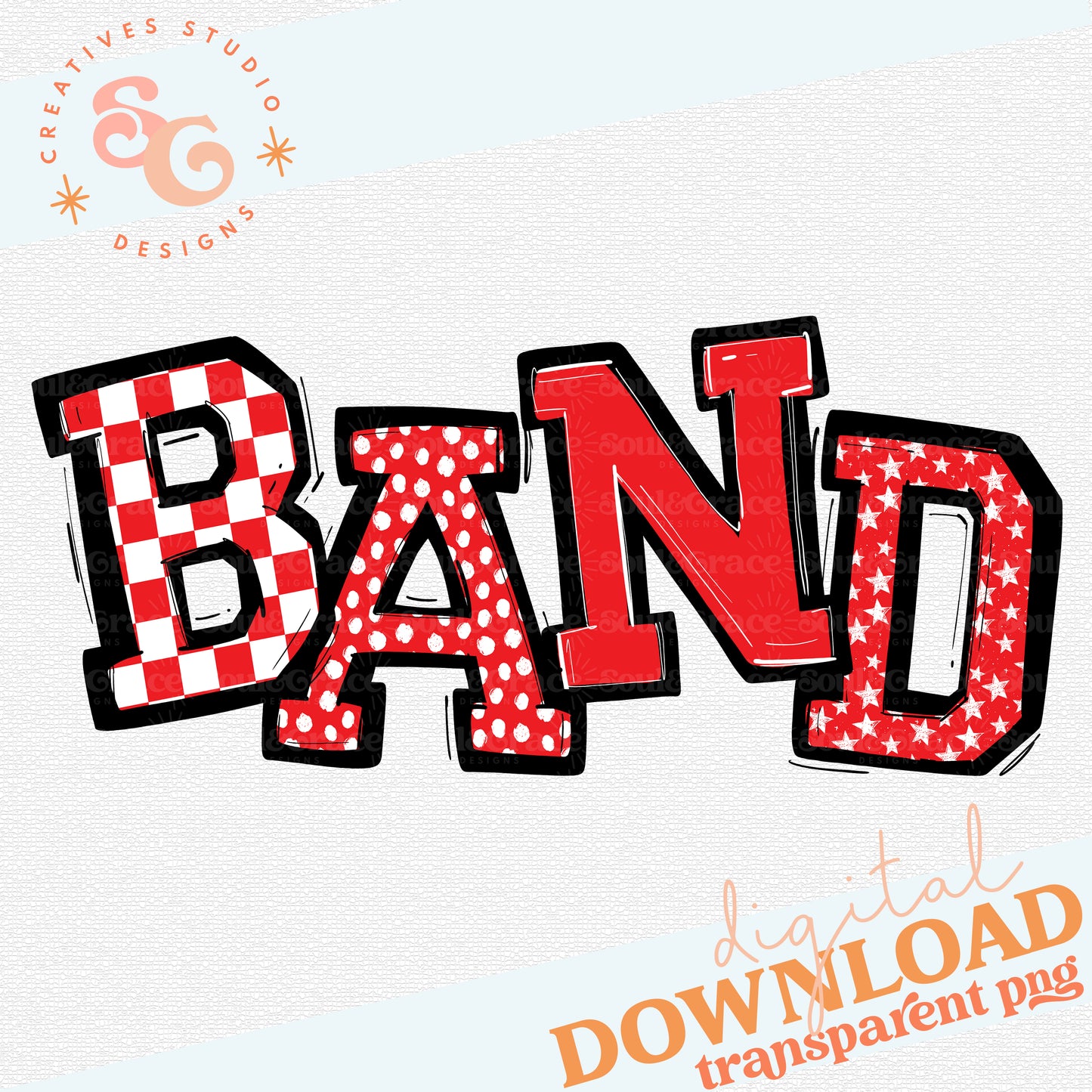 BAND SO SPORTY RED