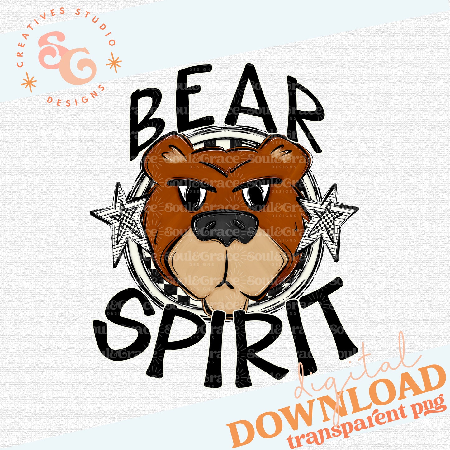 BEAR MASCOT SPIRIT