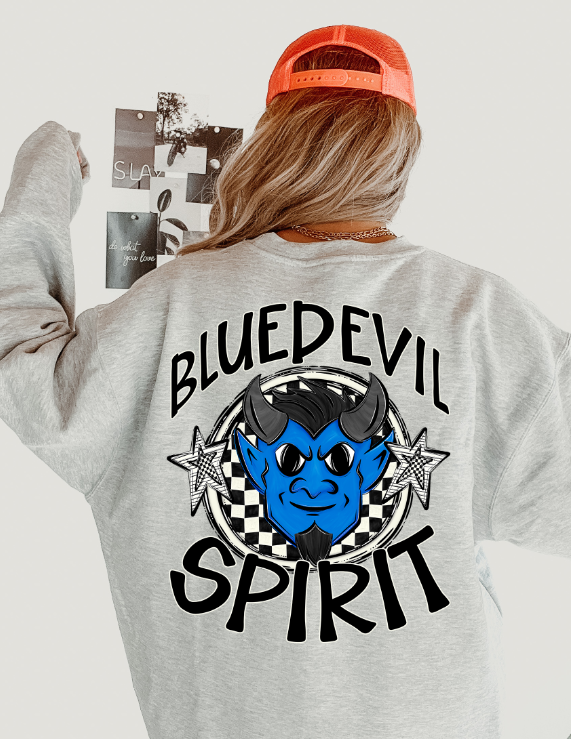 BLUE DEVIL MASCOT SPIRIT