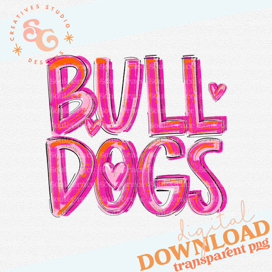 BULLDOGS Pretty in Pink