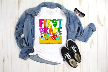 Back to School Name Plate FIRST GRADE