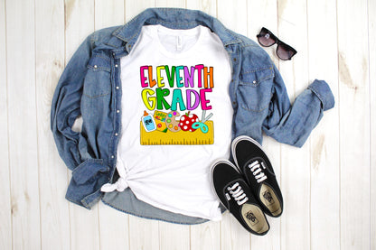 Back to School Name Plate ELEVENTH GRADE