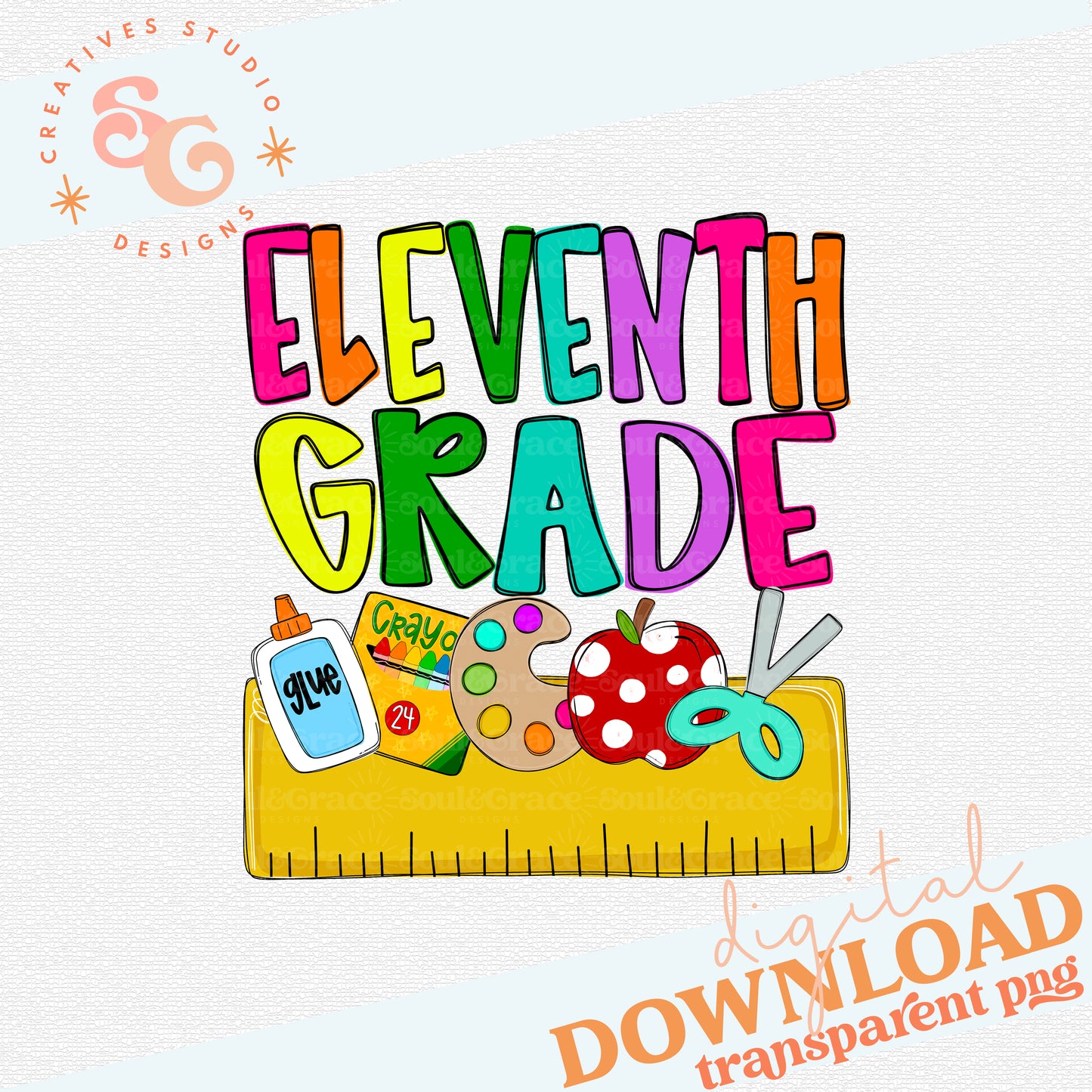 Back to School Name Plate ELEVENTH GRADE