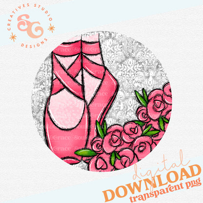 Ballet Dance - Bag Tag - Door Hanger - Ornament