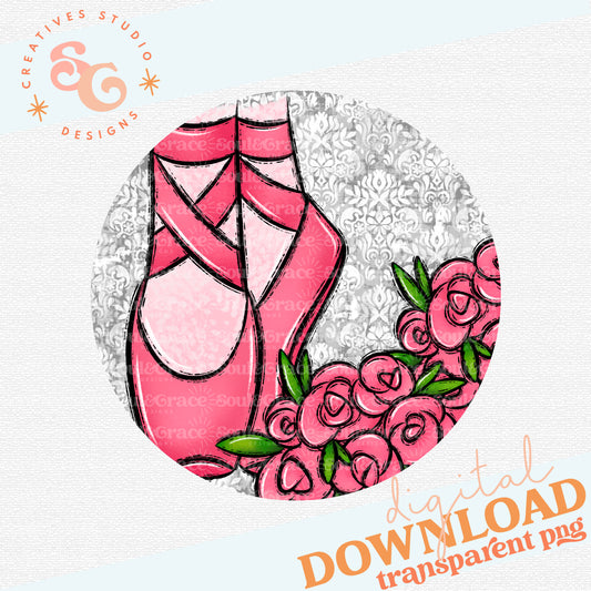 Ballet Dance - Bag Tag - Door Hanger - Ornament