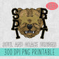 Starry Eyed Mascots - BEAR CUSTOM [DIGITAL FILE EMAILED]