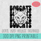 Bobcats Stacked Mascot
