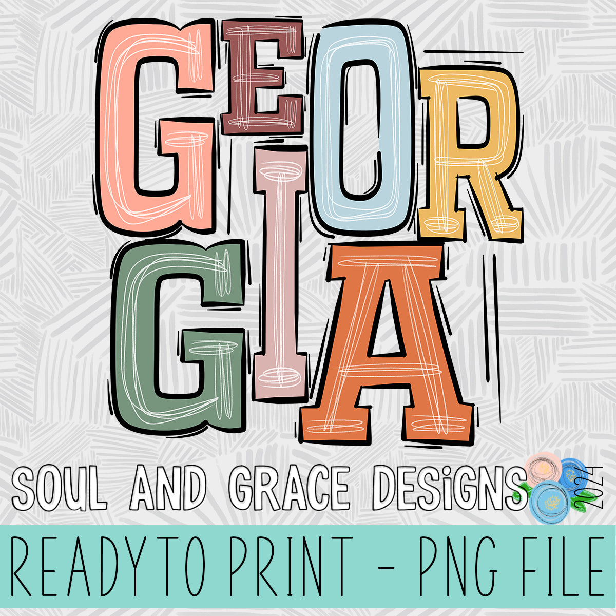 Boho States Georgia – Soul & Grace Designs
