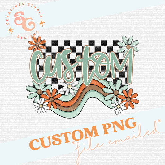 BOHO WAVE CUSTOM NAME