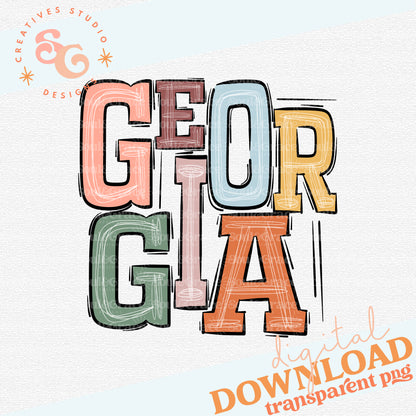 Boho States Georgia