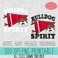 Bulldogs Pennant Mascots