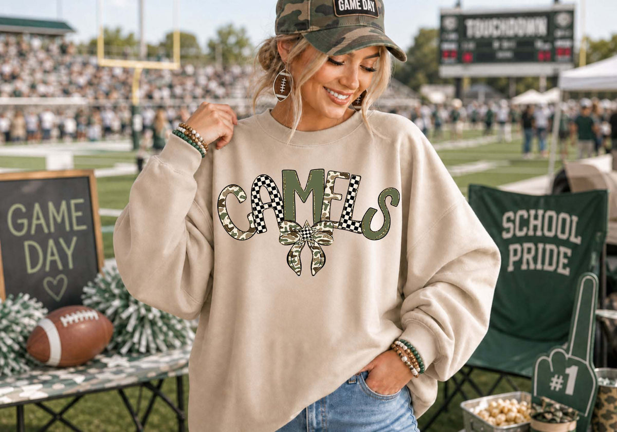 CAMO MASCOTS - CHOOSE YOUR MASCOT