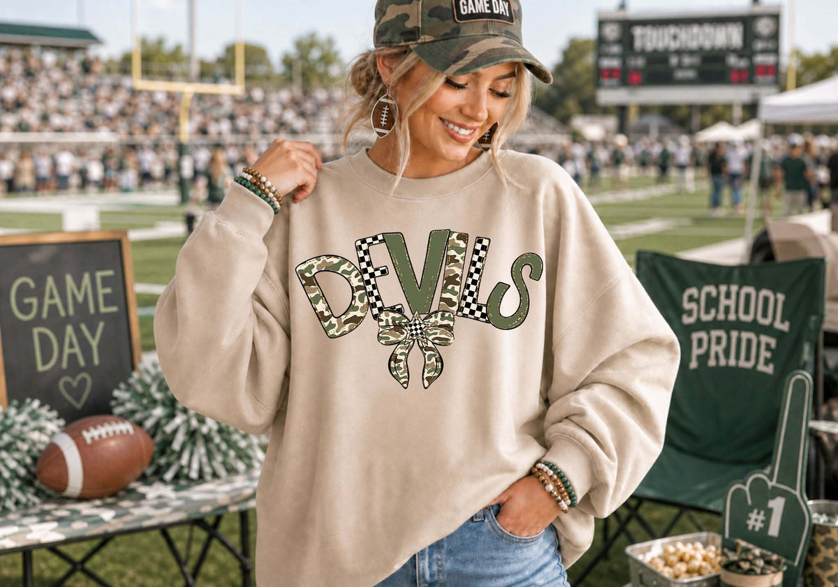 CAMO MASCOTS - CHOOSE YOUR MASCOT