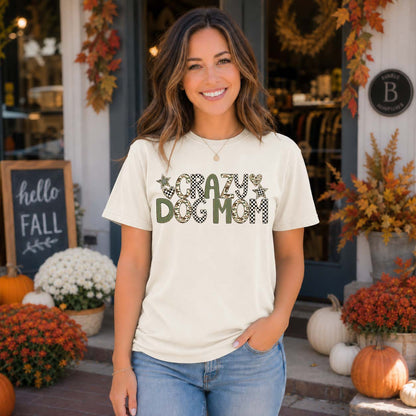 CRAZY DOG MOM CAMO