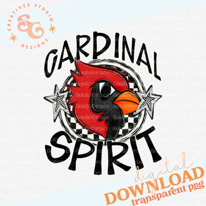 CARDINAL MASCOT SPIRIT