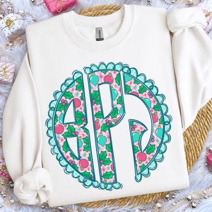 CHEERFUL AND CHECKED MONOGRAM