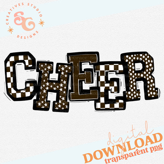 CHEER SO SPORTY BROWN