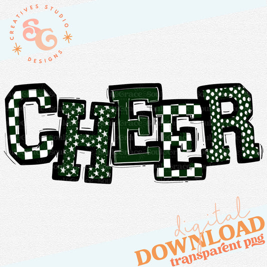 CHEER SO SPORTY DARK GREEN
