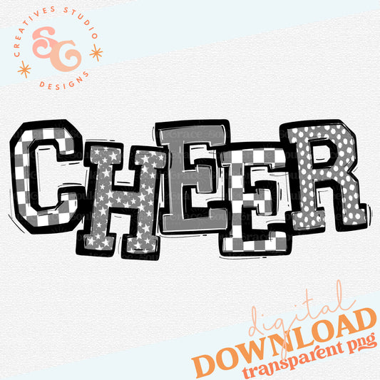 CHEER SO SPORTY GRAY