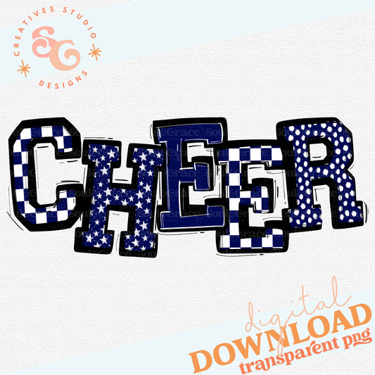 CHEER SO SPORTY NAVY