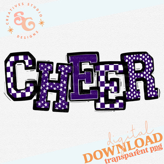 CHEER SO SPORTY PURPLE