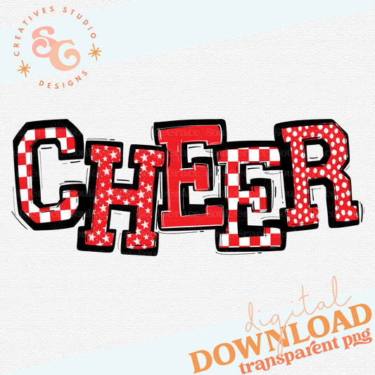 CHEER SO SPORTY RED