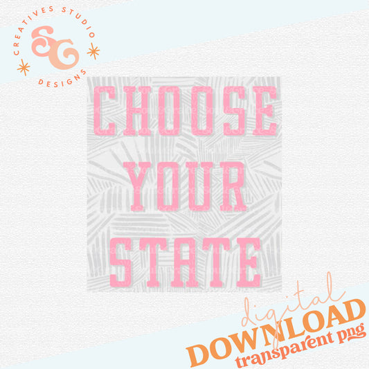 Coquette Bow States - Choose Your State