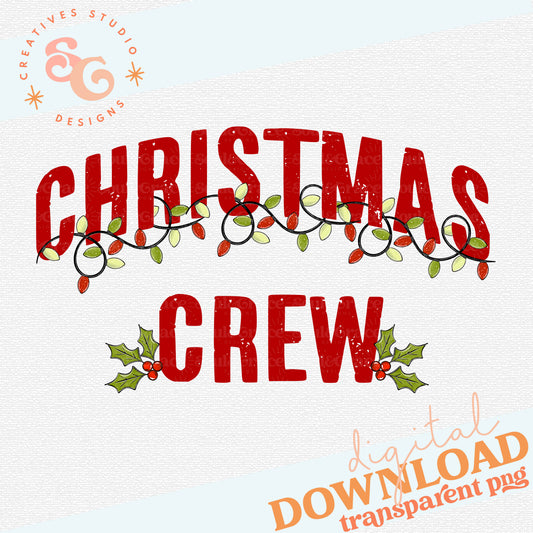 CHRISTMAS CREW LIGHTS - BLANK ADD A NAME