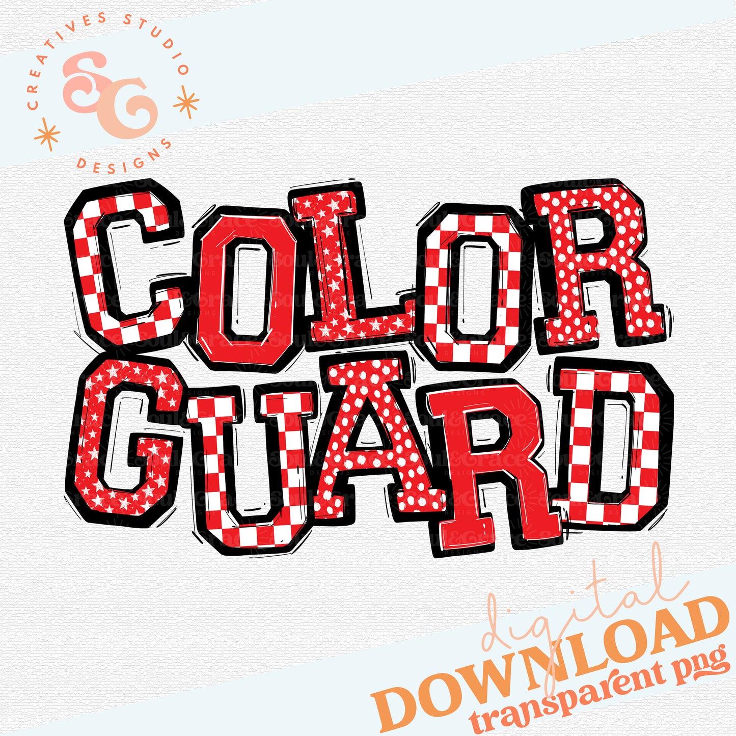 COLOR GUARD SO SPORTY RED