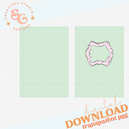 COMPOSITION NOTEBOOK DEBUTANTE PINK COVER FRONT & BACK